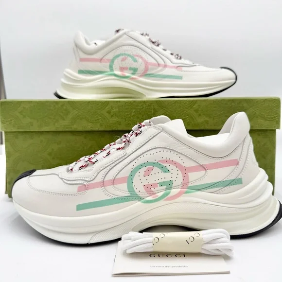 Gucci Run Sneakers Leather - Picture 1 of 9